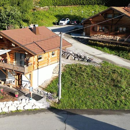 Chalet Anzac Chalet 5 Etoiles En Rondins Tout Neuf Unique Dans Les Aravis Les Villards-sur-Thônes Екстериор снимка