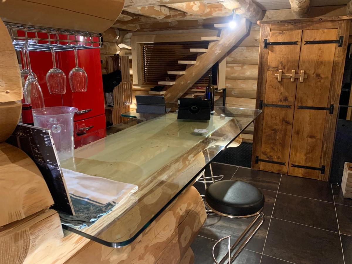Chalet Anzac Chalet 5 Etoiles En Rondins Tout Neuf Unique Dans Les Aravis Les Villards-sur-Thônes Екстериор снимка