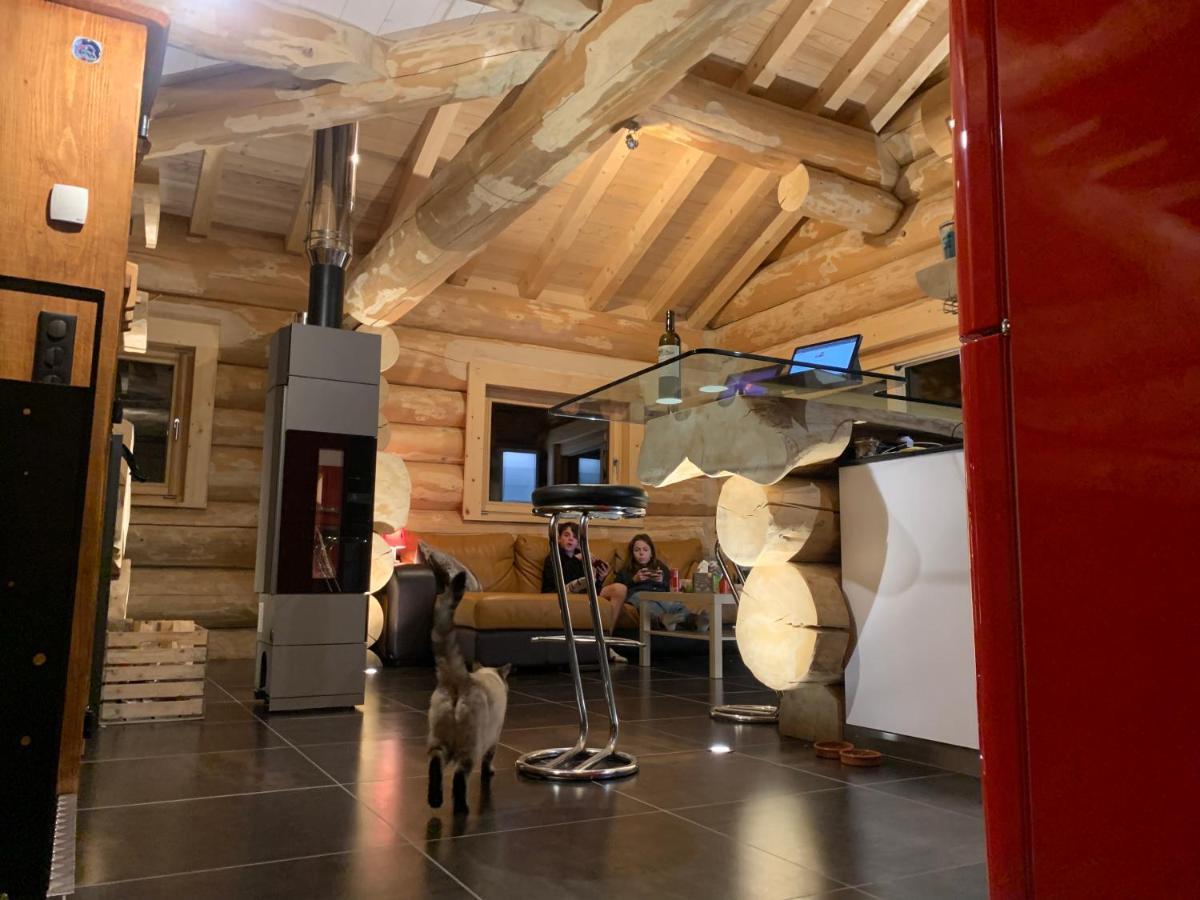 Chalet Anzac Chalet 5 Etoiles En Rondins Tout Neuf Unique Dans Les Aravis Les Villards-sur-Thônes Екстериор снимка