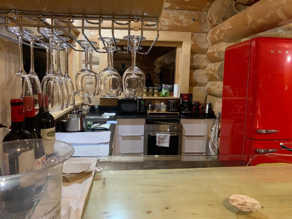 Chalet Anzac Chalet 5 Etoiles En Rondins Tout Neuf Unique Dans Les Aravis Les Villards-sur-Thônes Екстериор снимка
