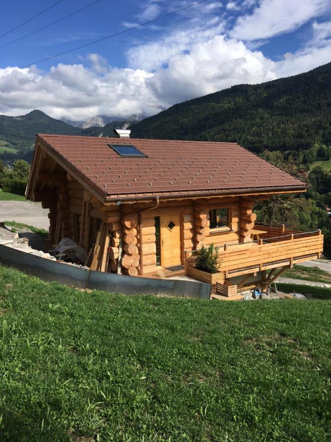 Chalet Anzac Chalet 5 Etoiles En Rondins Tout Neuf Unique Dans Les Aravis Les Villards-sur-Thônes Екстериор снимка