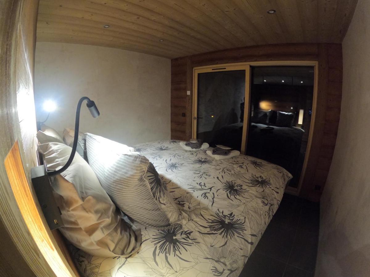 Chalet Anzac Chalet 5 Etoiles En Rondins Tout Neuf Unique Dans Les Aravis Les Villards-sur-Thônes Екстериор снимка