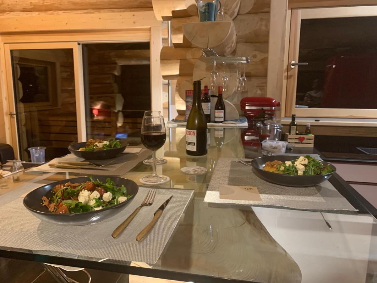 Chalet Anzac Chalet 5 Etoiles En Rondins Tout Neuf Unique Dans Les Aravis Les Villards-sur-Thônes Екстериор снимка