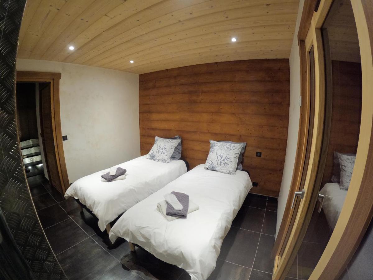 Chalet Anzac Chalet 5 Etoiles En Rondins Tout Neuf Unique Dans Les Aravis Les Villards-sur-Thônes Екстериор снимка