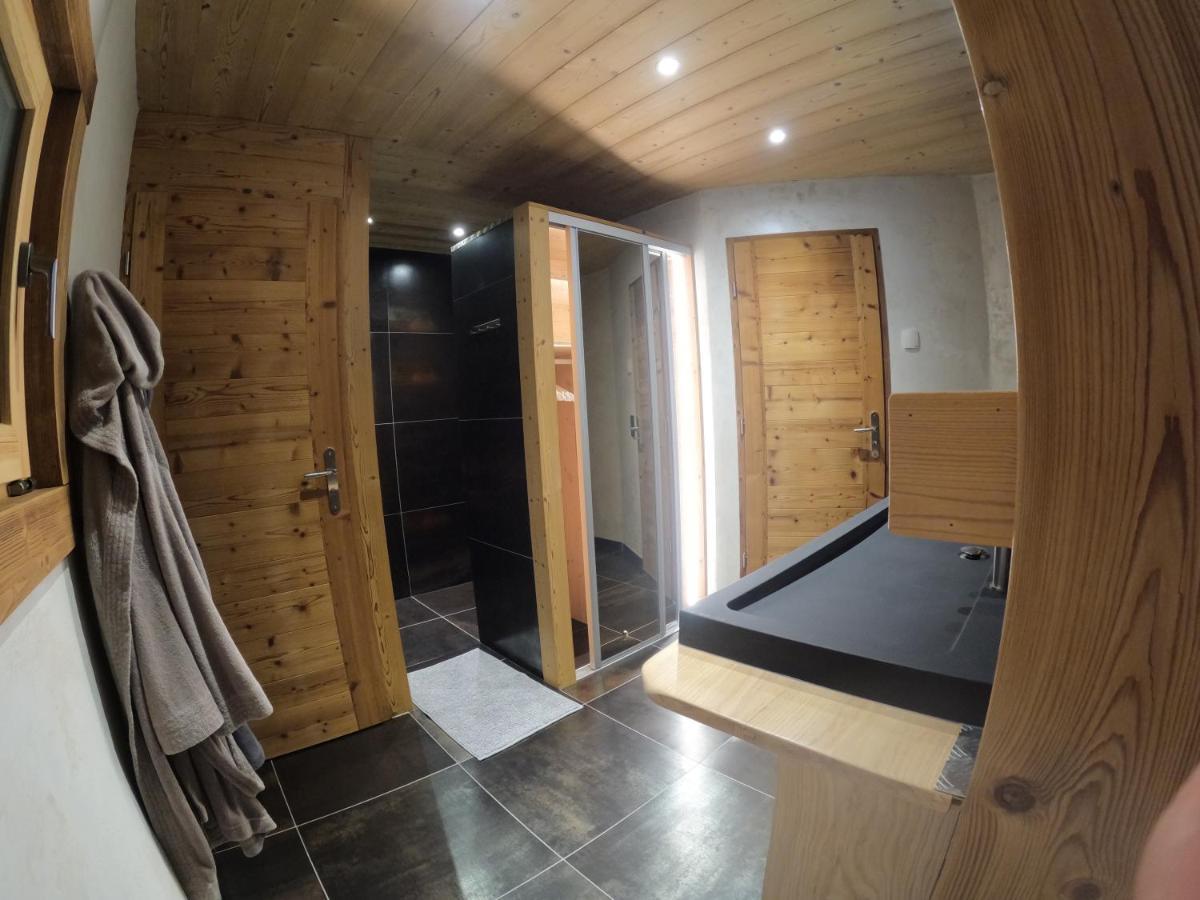 Chalet Anzac Chalet 5 Etoiles En Rondins Tout Neuf Unique Dans Les Aravis Les Villards-sur-Thônes Екстериор снимка