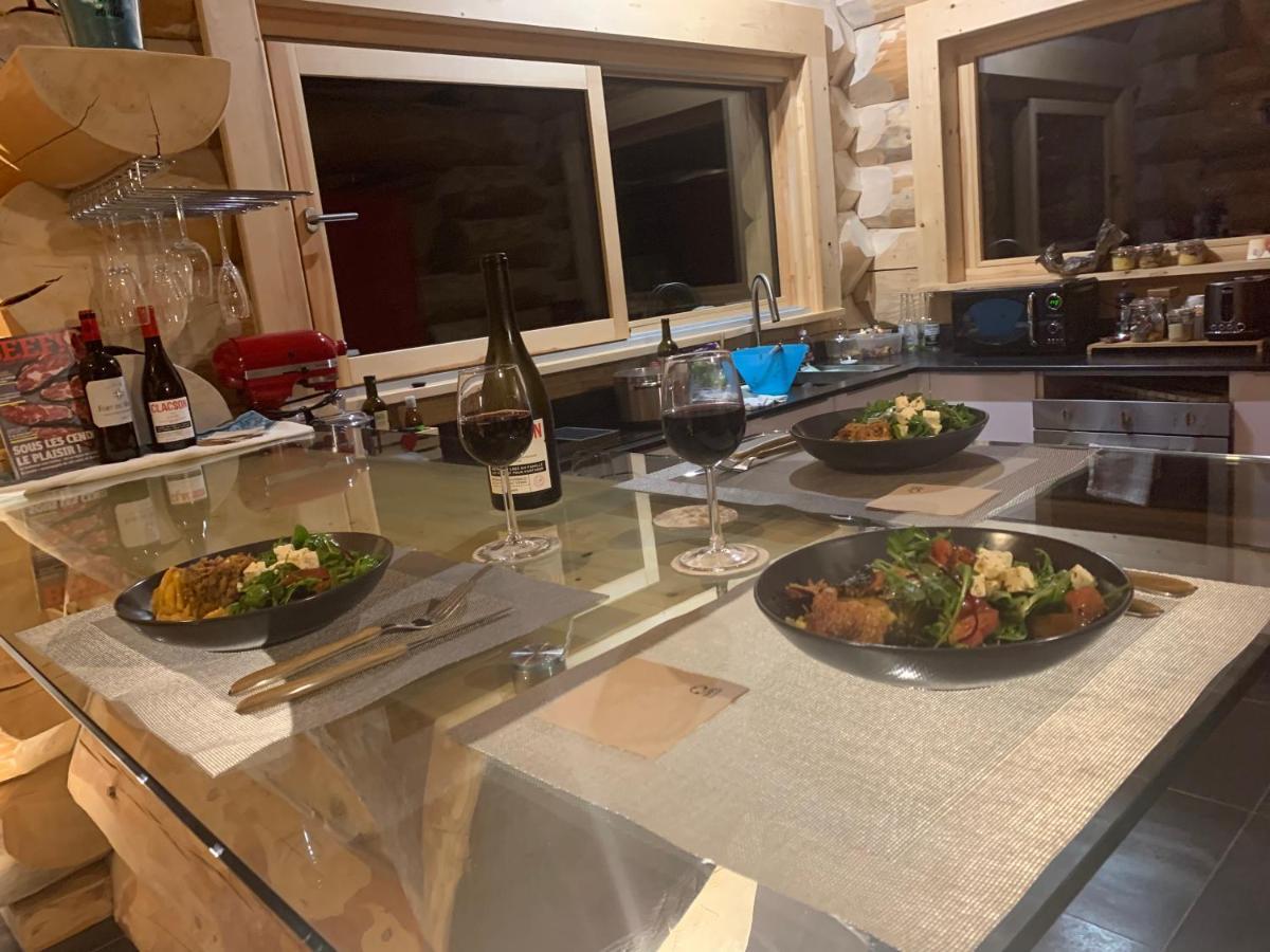 Chalet Anzac Chalet 5 Etoiles En Rondins Tout Neuf Unique Dans Les Aravis Les Villards-sur-Thônes Екстериор снимка