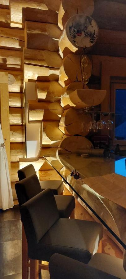 Chalet Anzac Chalet 5 Etoiles En Rondins Tout Neuf Unique Dans Les Aravis Les Villards-sur-Thônes Екстериор снимка