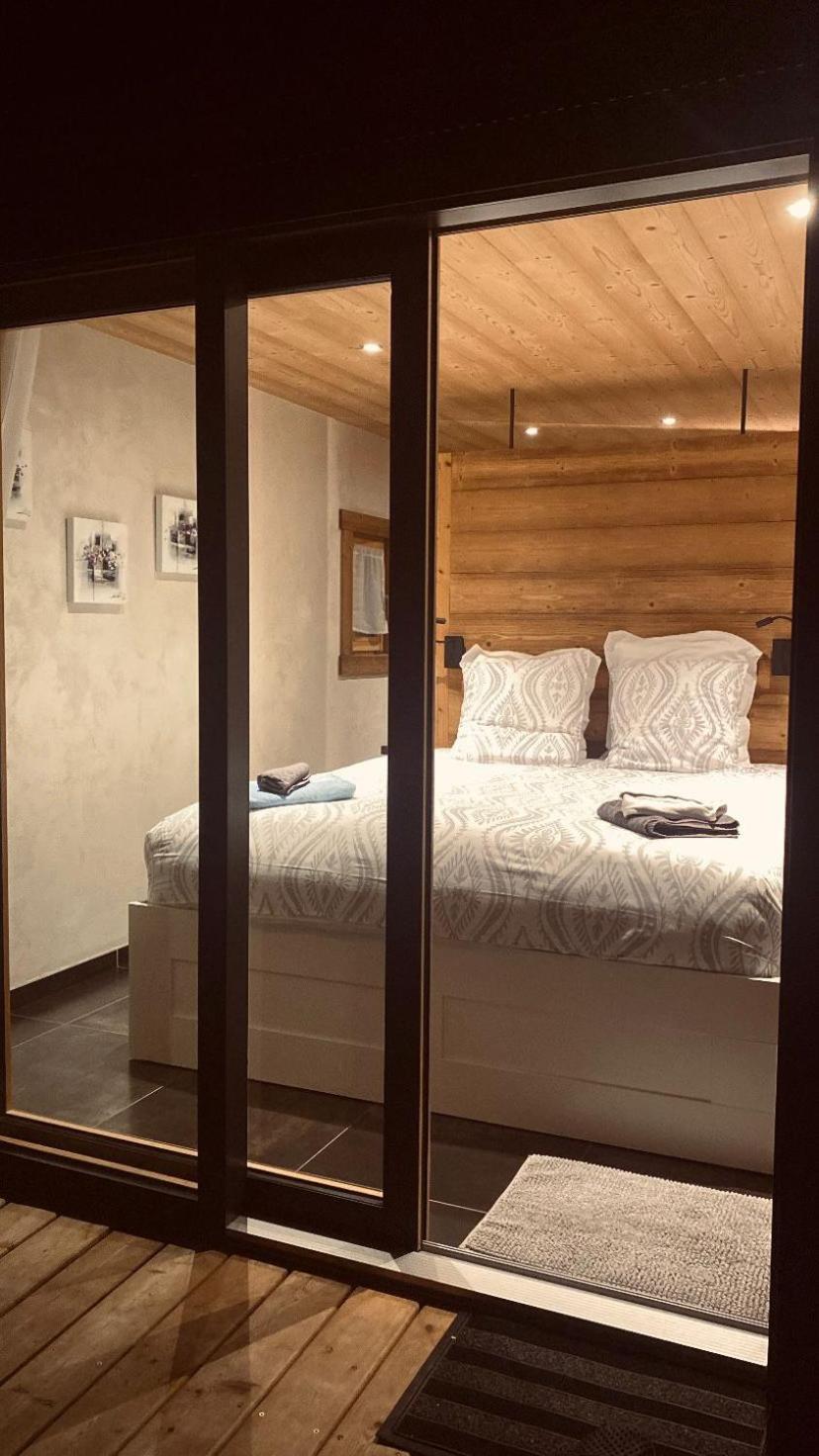 Chalet Anzac Chalet 5 Etoiles En Rondins Tout Neuf Unique Dans Les Aravis Les Villards-sur-Thônes Екстериор снимка