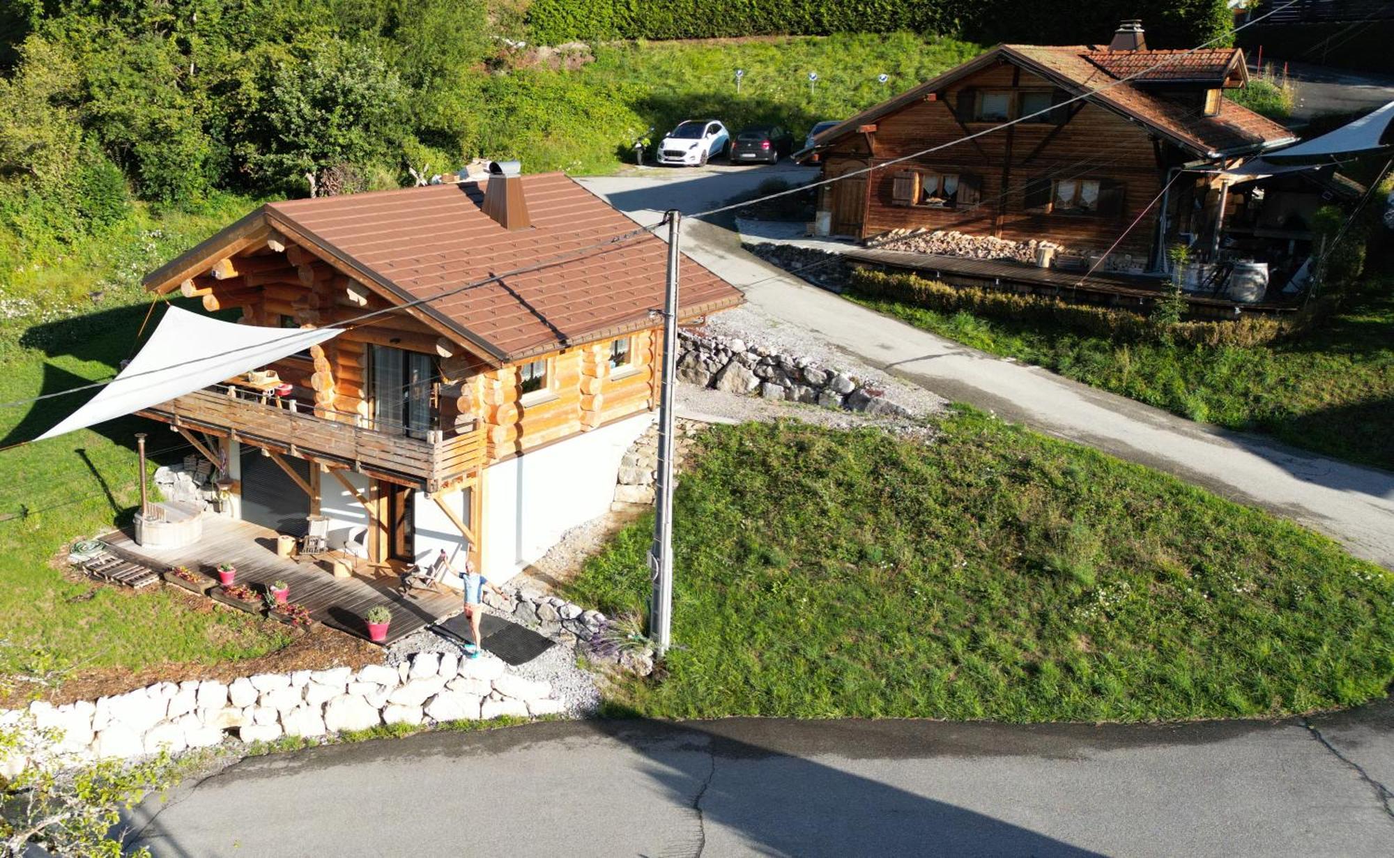Chalet Anzac Chalet 5 Etoiles En Rondins Tout Neuf Unique Dans Les Aravis Les Villards-sur-Thônes Екстериор снимка